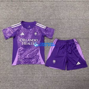 Maglia Orlando City 1ª Calcio 2025/2026 Bambino Kit Morado