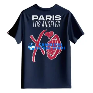 Maglia PSG X XO 1ª Calcio 2025/2026 Blu (EDIZIONE GIOCATORE)
