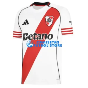 Maglia River Plate 1ª Calcio 2025/2026 Bianco