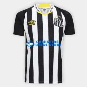 Maglia Santos FC 2ª Calcio 2025/2026 Nero/Bianco