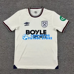 Maglia West Ham United 2ª Calcio 2025/2026 Beige