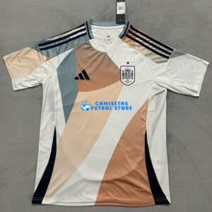 Maglia Spagna 2ª Calcio la EURO Femenina 2025 Bianco/Beige