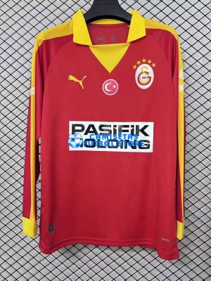 Maglia Galatasaray 1ªCalcio 2026/2027 Manica Rosso/Arancia
