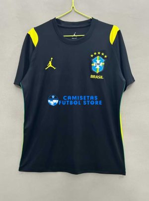Maglia Portiere Brasile 1ªCalcio 2026/2027 Nero/Giallo