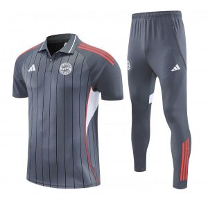 Polo Bayern Munich Especial Calcio 2026/2027 Grigio/Bianco