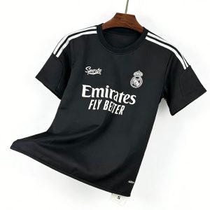 Maglia Real Madrid Especial Calcio 2026/2027 Lifestyle Nero