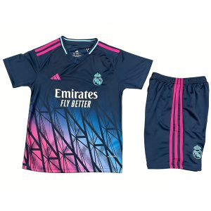 Maglia Real Madrid Especial Calcio 2026/2027 Bambino Kit Rosa Nero