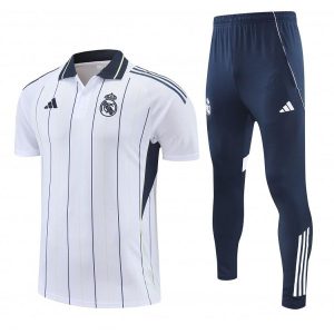 Polo Real Madrid Especial Calcio 2026/2027 Bianco Raya