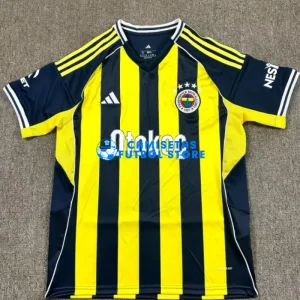 Maglia Fenerbahce 1ªCalcio 2025/2026 Giallo/Blu