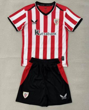 Maglia Athletic Club Bilbao 1ª Calcio 2026/2027 Bambino Kit