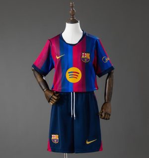 Maglia Barcelona 1ª Calcio 2026/2027 Bambino Kit