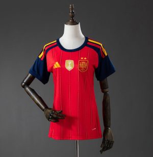Maglia Spagna 1ª Calcio 2 Estrellas 2026/2027 Donna