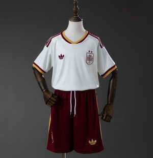 Maglia Spagna 2ª Calcio 2 Estrellas 2026/2027 Bambino Kit