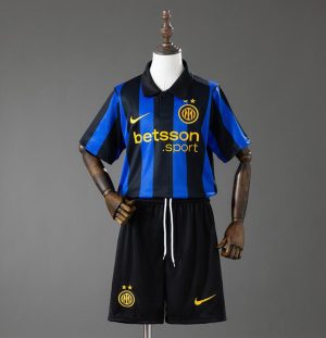 Maglia Inter de Milán 1ª Calcio 2026/2027 Bambino Kit