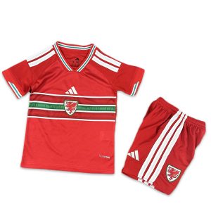 Maglia Galles 1ª Calcio 2026/2027 Bambino Kit