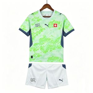 Maglia Svizzera 2ª Calcio 2026/2027 Bambino Kit